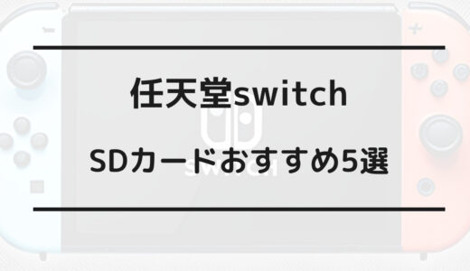 スイッチ SDカード