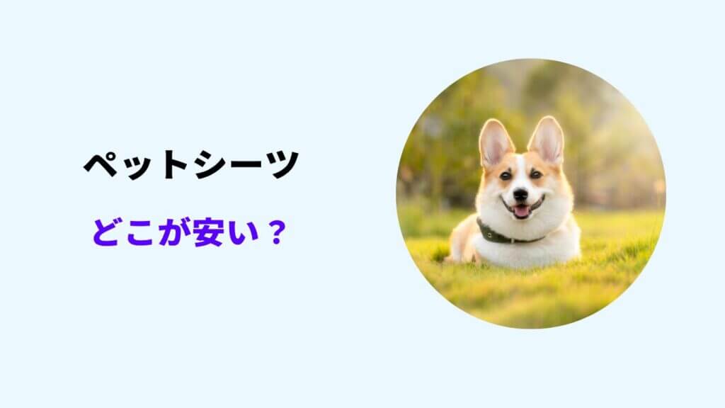 ペットシーツ どこが 安い