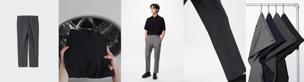 クールビズ スラックス ユニクロ